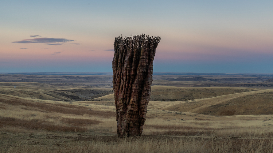 Bronze Bowl With Lace by Ursula von Rydinsgvard