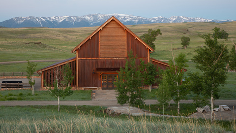 Sunrise at the Olivier Music Barn