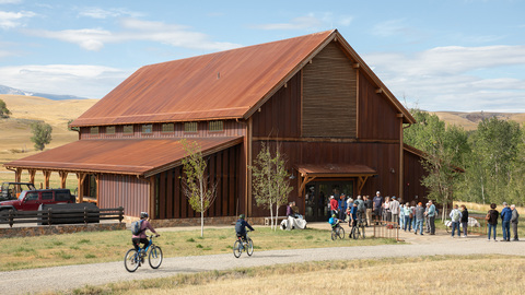 The Olivier Music Barn at Tippet Rise Art Center