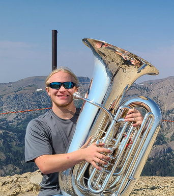 Kaleb Trippe, tuba