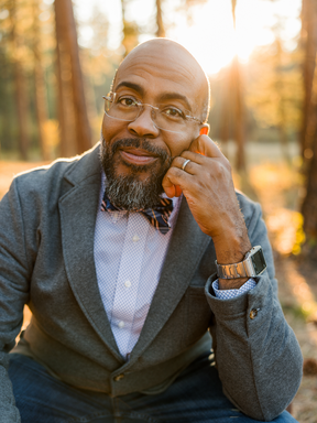 Sean Hill, poet. Photo by Brian Powers.