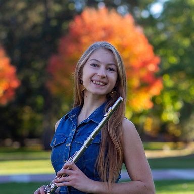 Sylvia Wood, flute